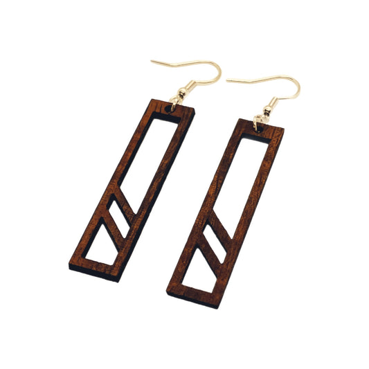 Koa Earrings