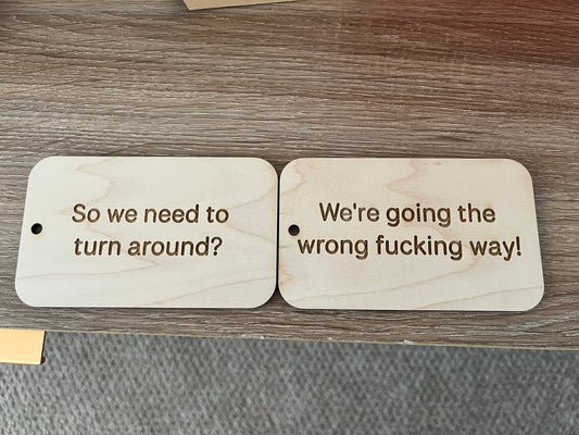 Custom Luggage Tag Set